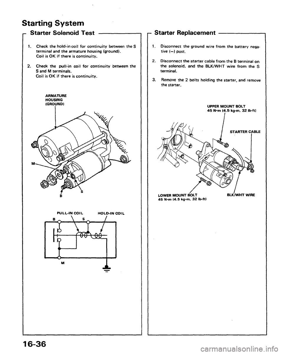 HONDA PRELUDE 1991  Service Repair Manual 