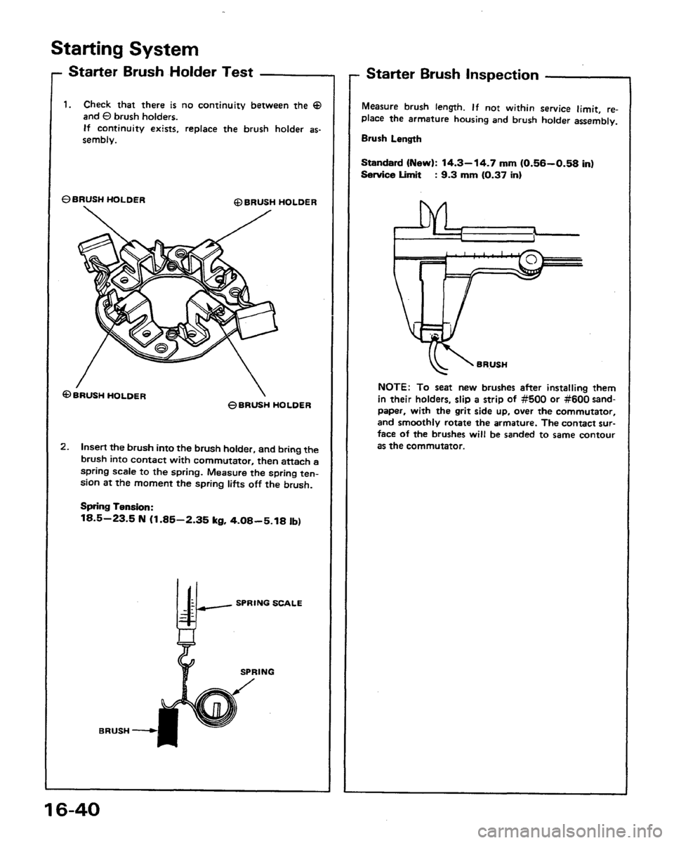 HONDA PRELUDE 1991  Service Repair Manual 