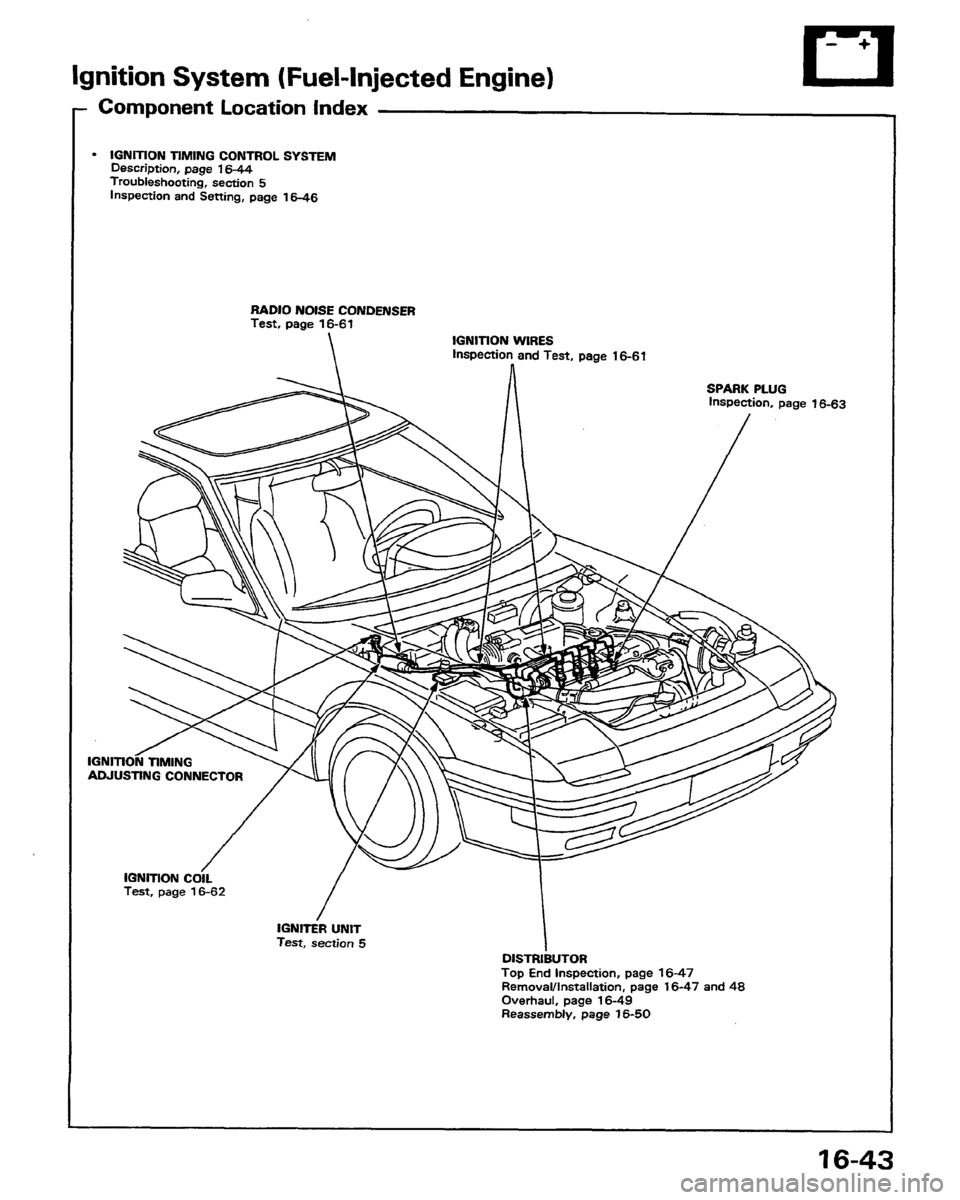 HONDA PRELUDE 1991  Service Repair Manual 