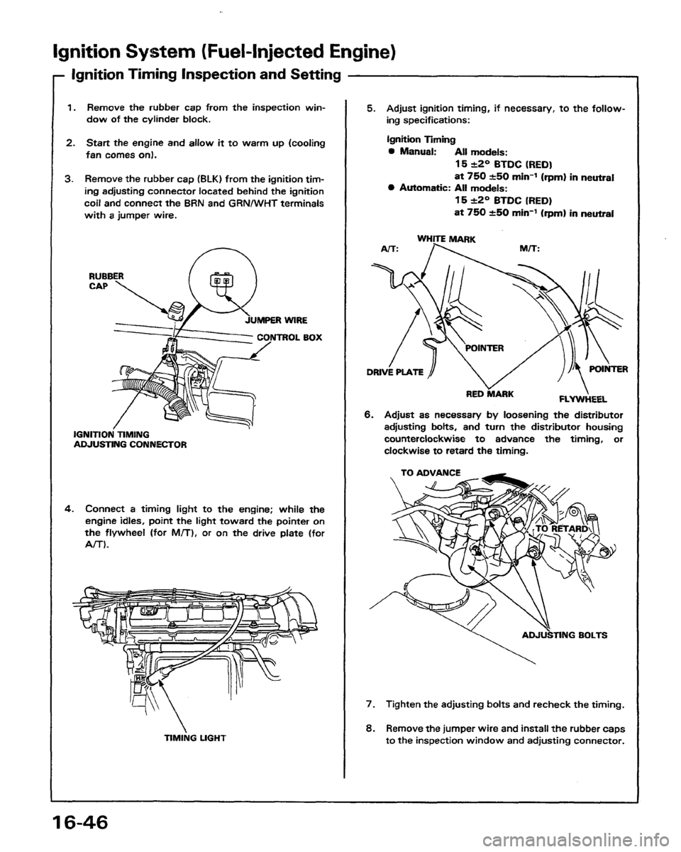 HONDA PRELUDE 1991  Service Repair Manual 