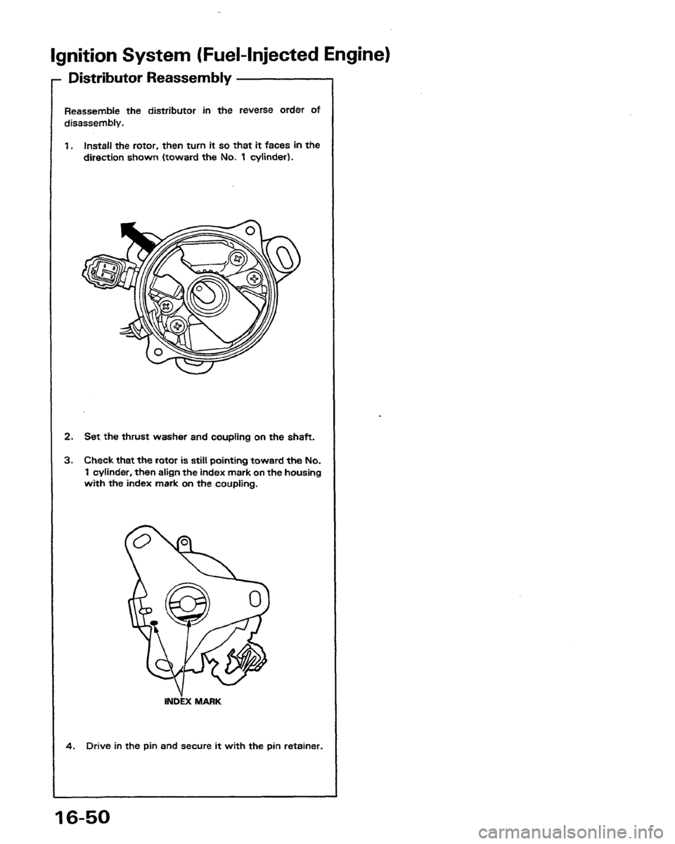 HONDA PRELUDE 1991  Service Repair Manual 