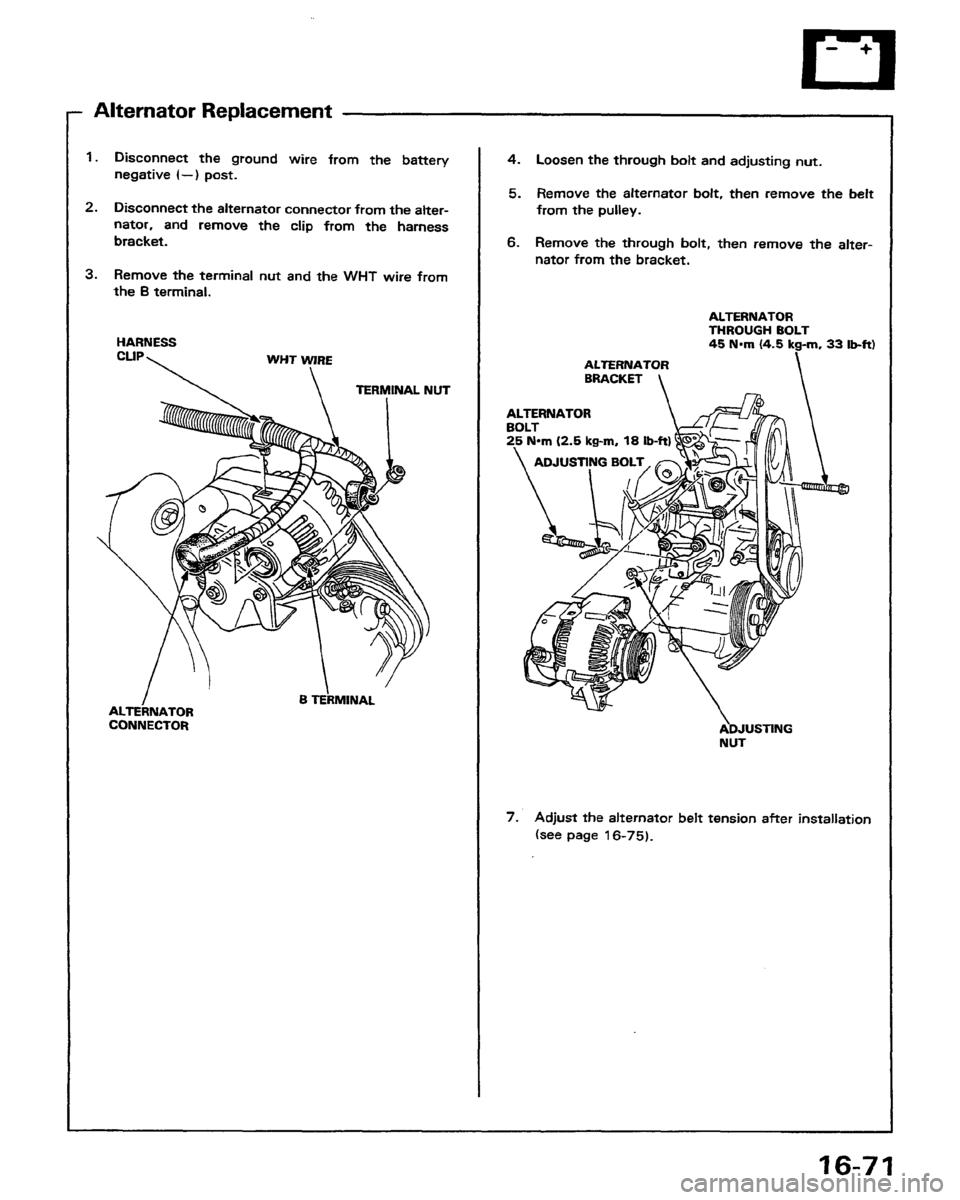 HONDA PRELUDE 1991  Service Repair Manual 