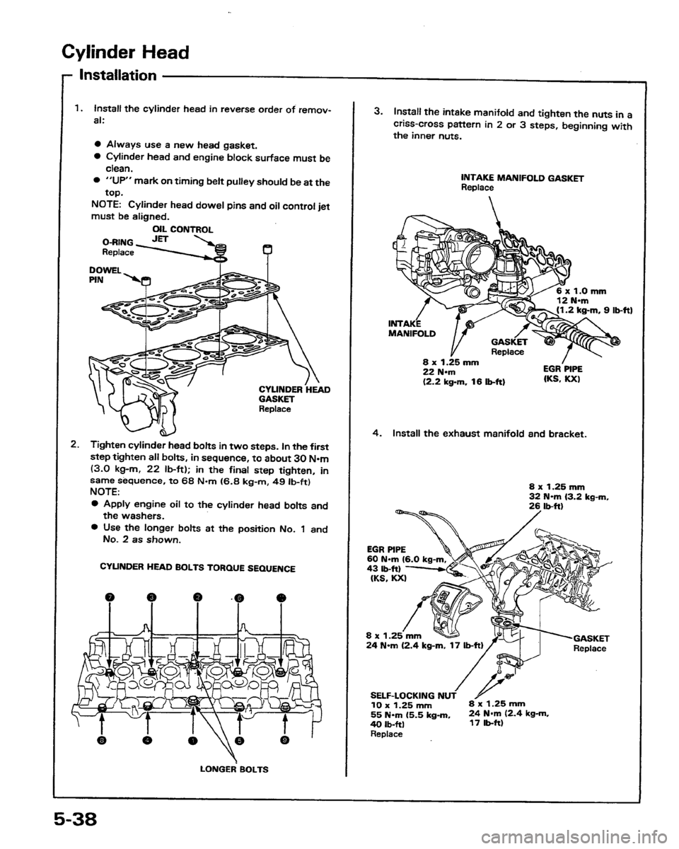 HONDA PRELUDE 1991  Service Repair Manual 