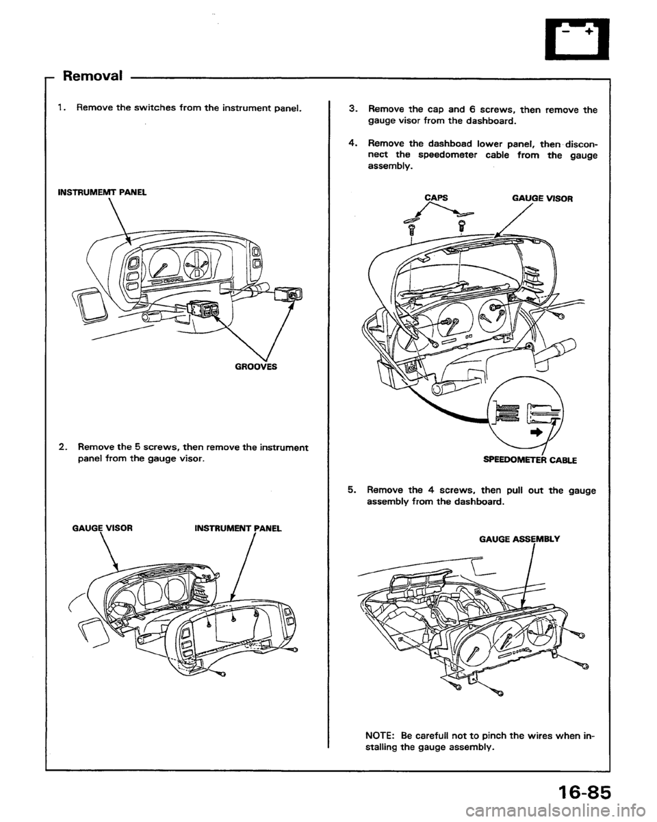 HONDA PRELUDE 1991  Service Repair Manual 
