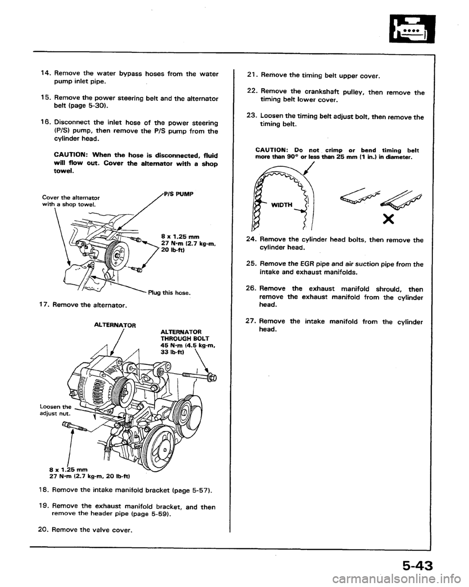 HONDA PRELUDE 1991  Service Repair Manual 