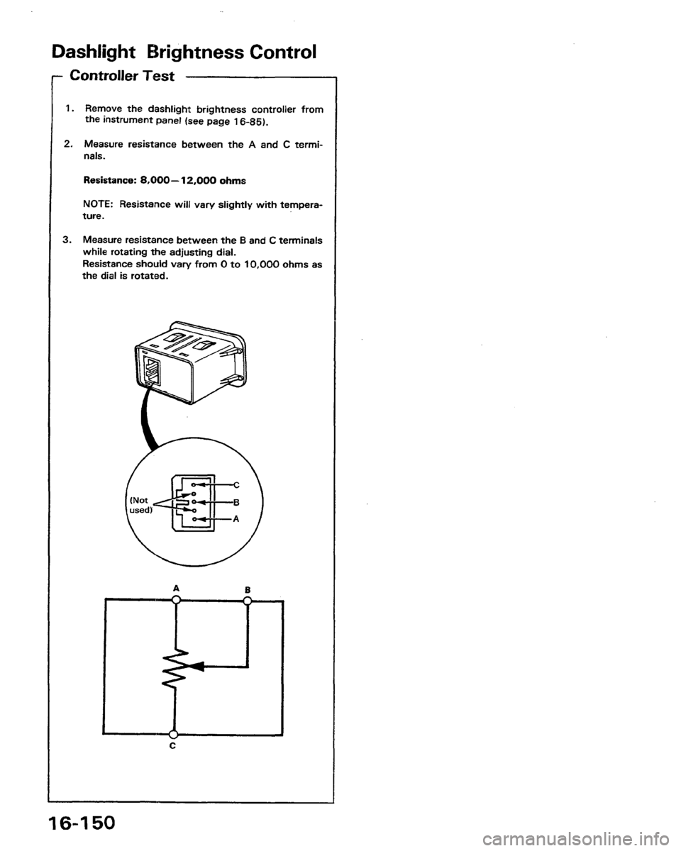 HONDA PRELUDE 1991  Service Repair Manual 