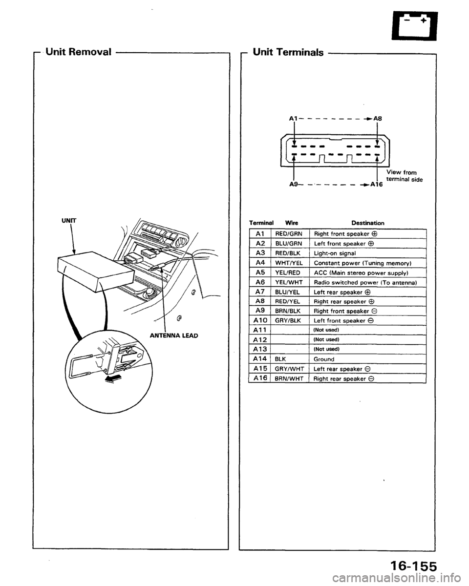 HONDA PRELUDE 1991  Service Repair Manual 