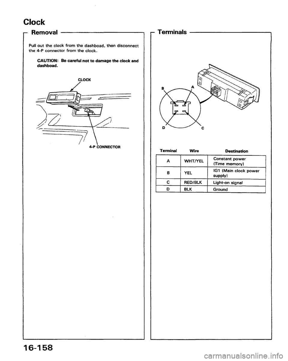 HONDA PRELUDE 1991  Service Repair Manual 