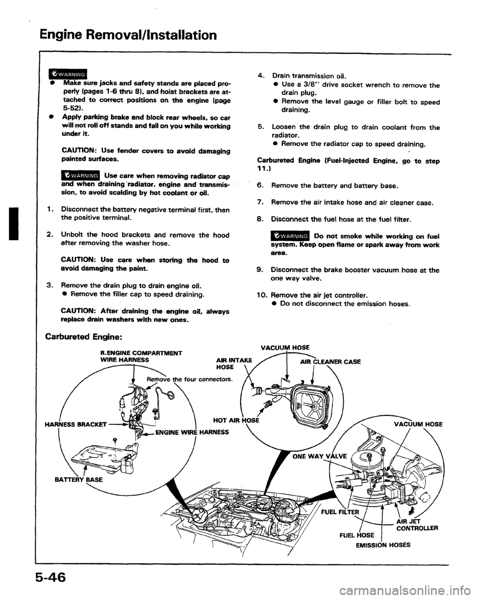 HONDA PRELUDE 1991  Service Repair Manual 