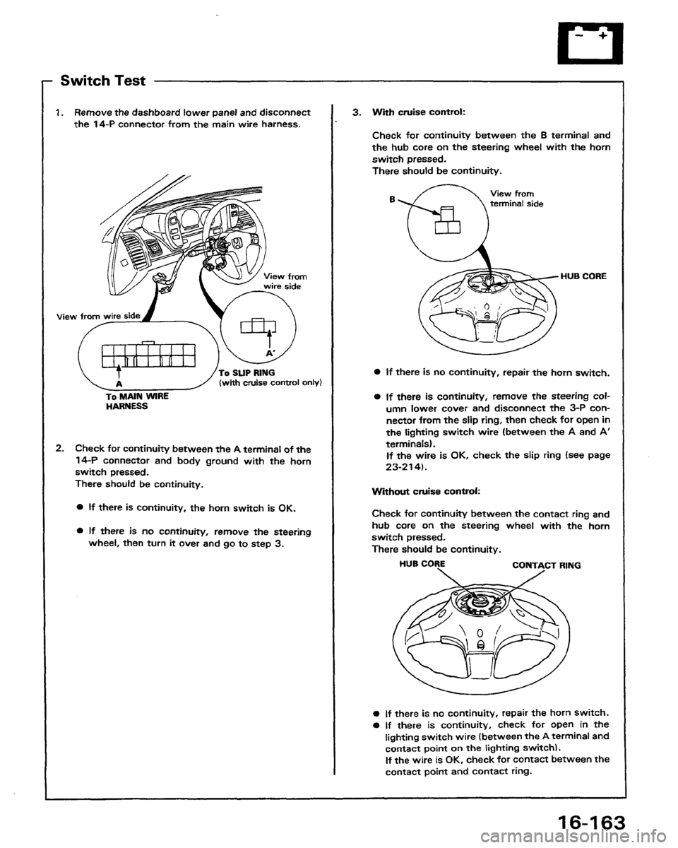 HONDA PRELUDE 1991  Service Repair Manual 