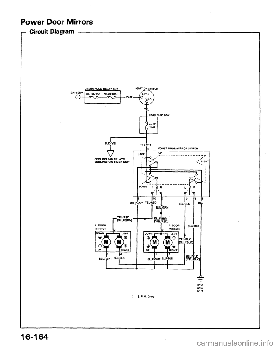 HONDA PRELUDE 1991  Service Repair Manual 