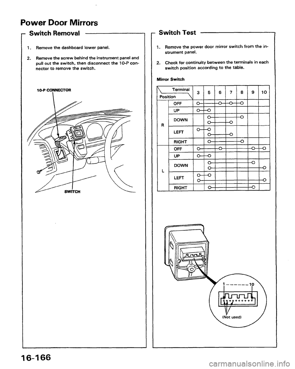 HONDA PRELUDE 1991  Service Repair Manual 