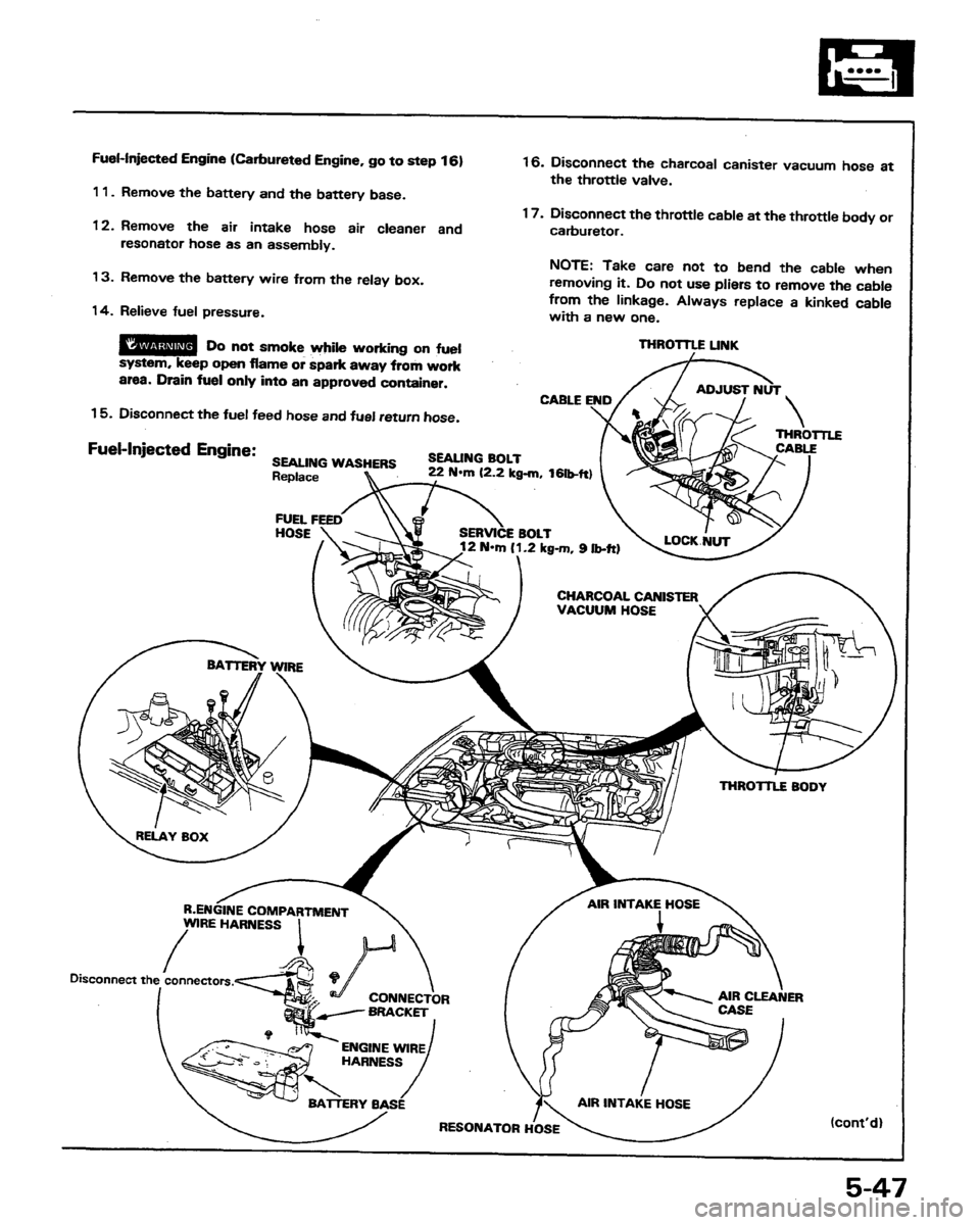 HONDA PRELUDE 1991  Service Repair Manual 