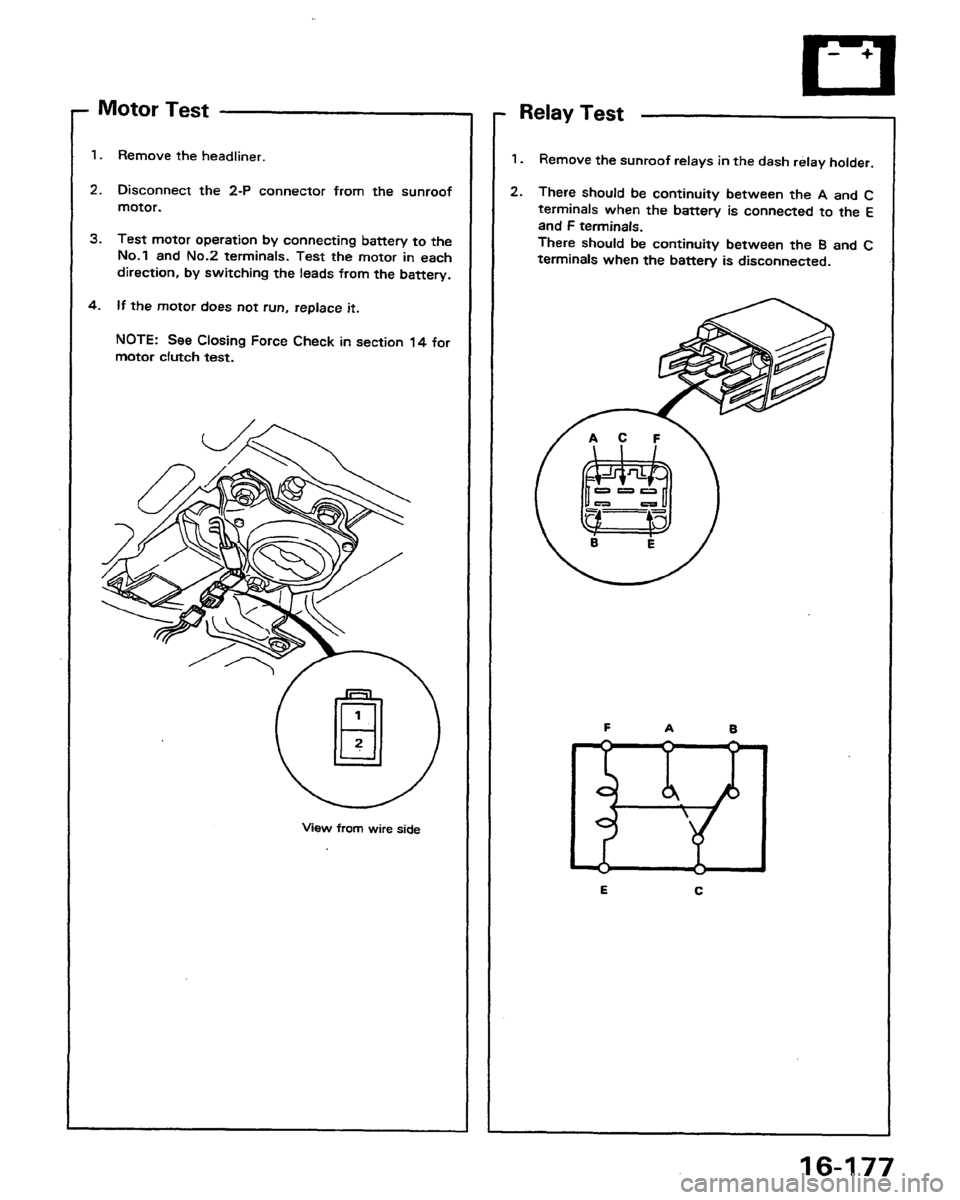 HONDA PRELUDE 1991  Service Repair Manual 