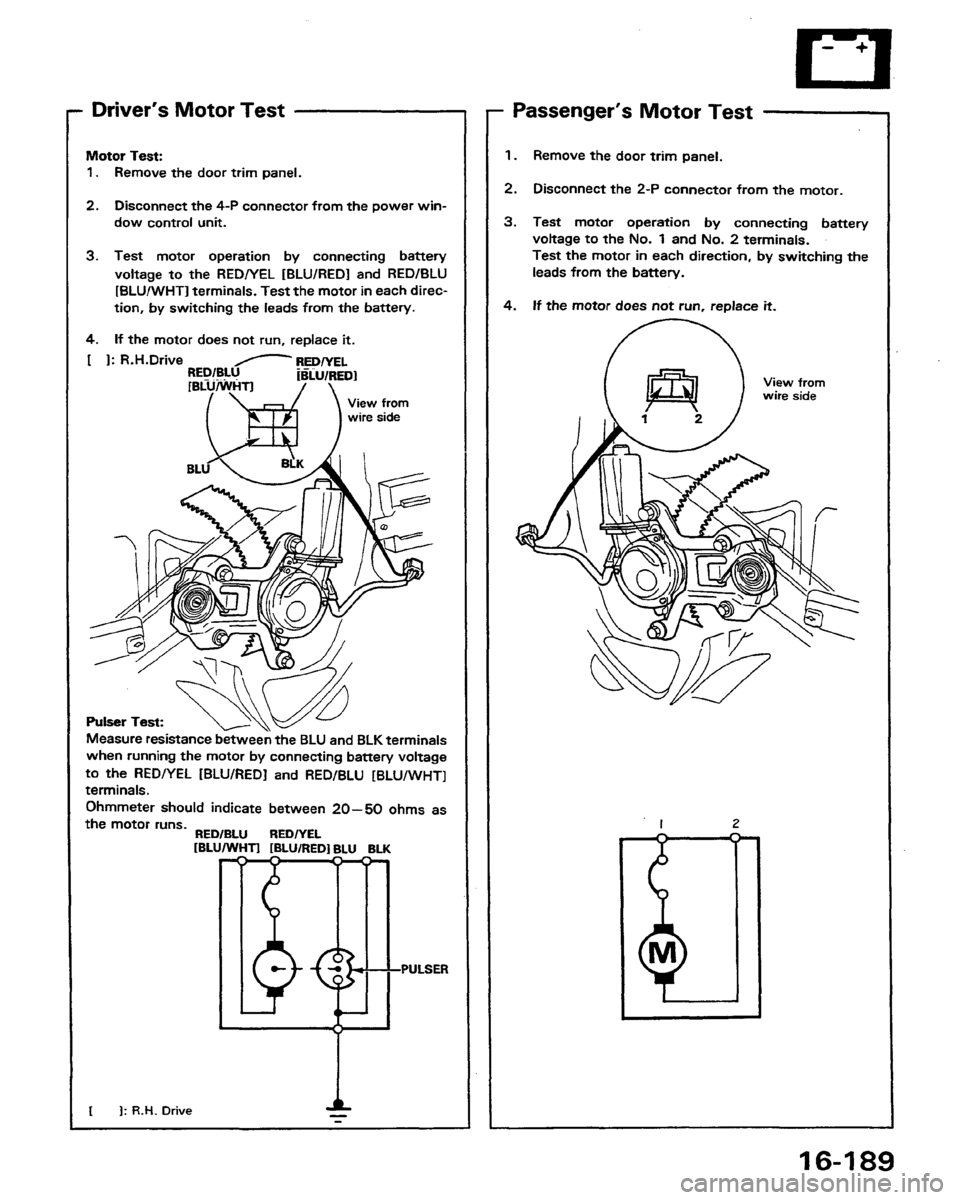HONDA PRELUDE 1991  Service Repair Manual 