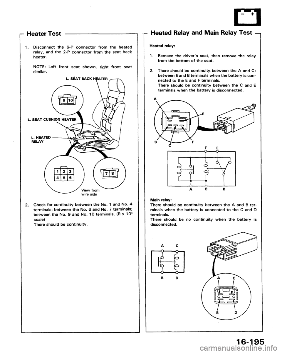 HONDA PRELUDE 1991  Service Repair Manual 