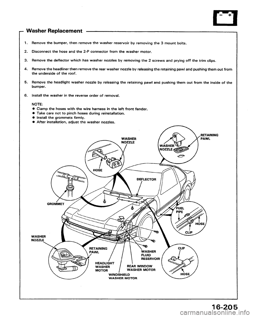 HONDA PRELUDE 1991  Service Repair Manual 