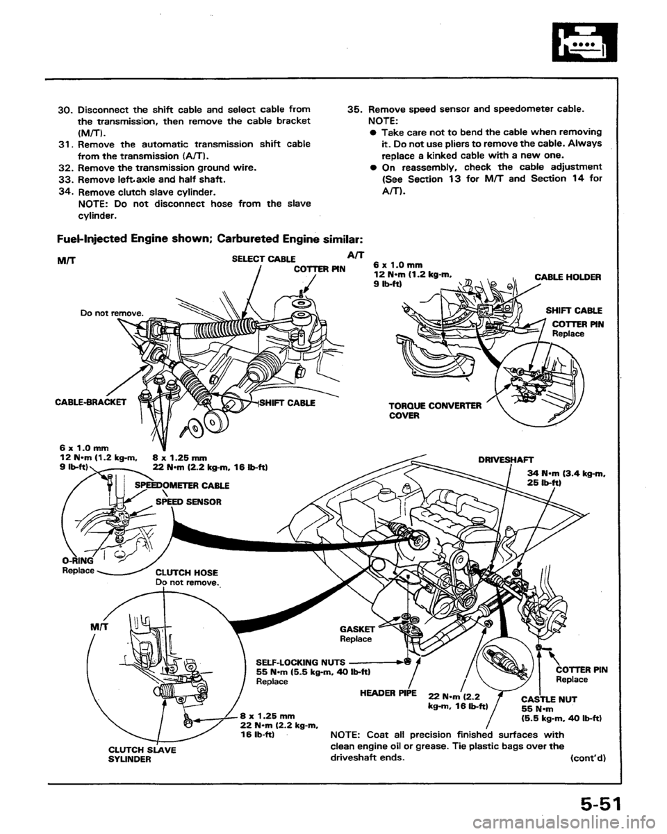 HONDA PRELUDE 1991  Service Repair Manual 