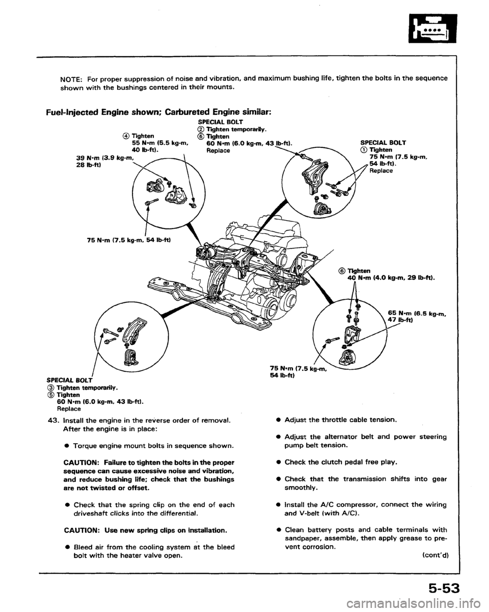 HONDA PRELUDE 1991  Service Repair Manual 