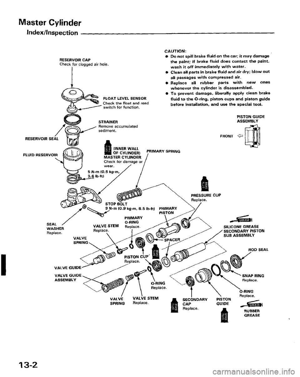 HONDA PRELUDE 1984  Service Repair Manual 