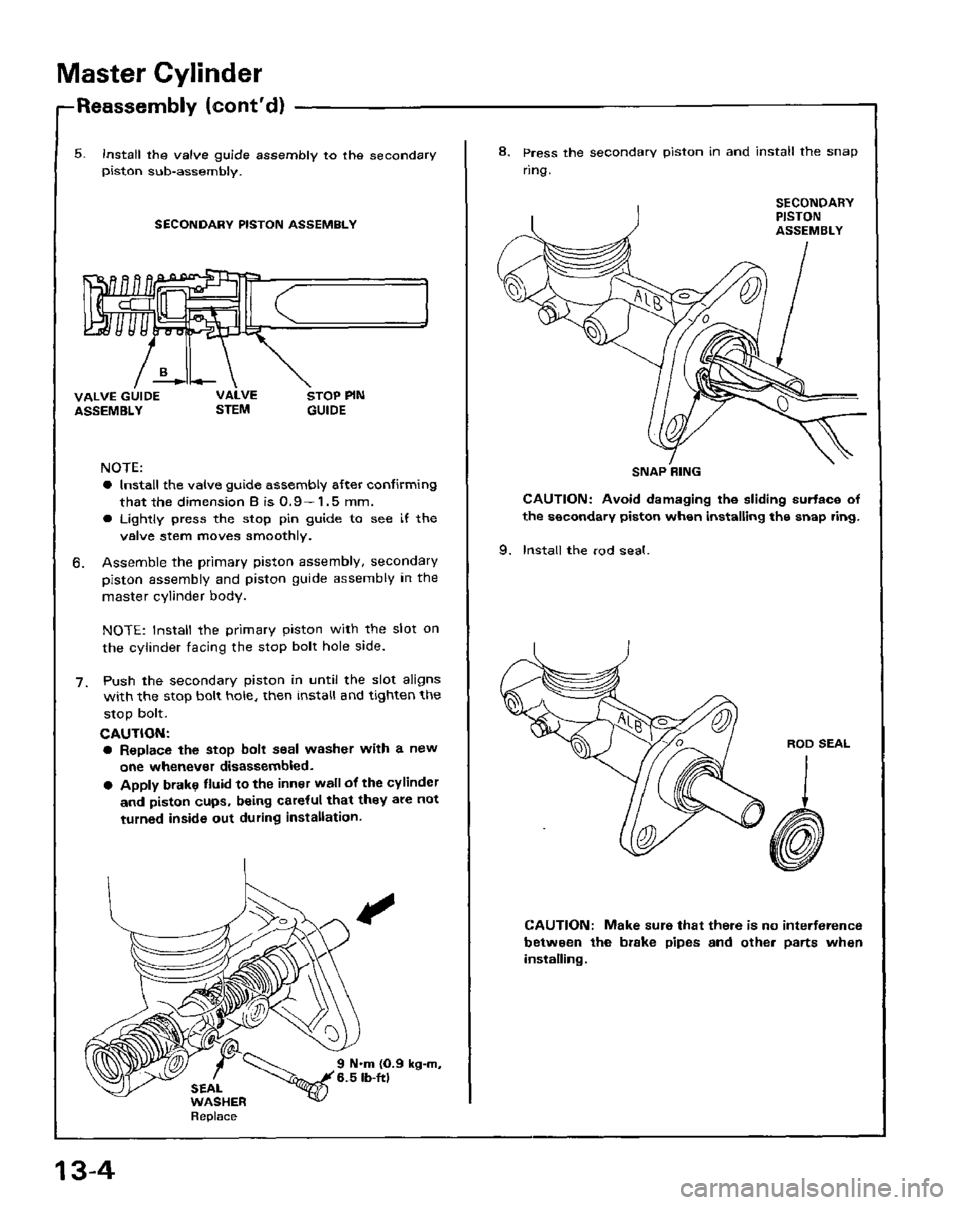 HONDA PRELUDE 1984  Service Repair Manual 