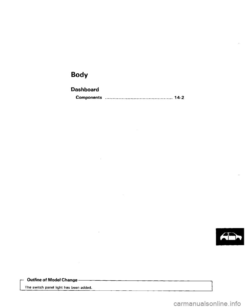 HONDA PRELUDE 1984  Service Repair Manual 
