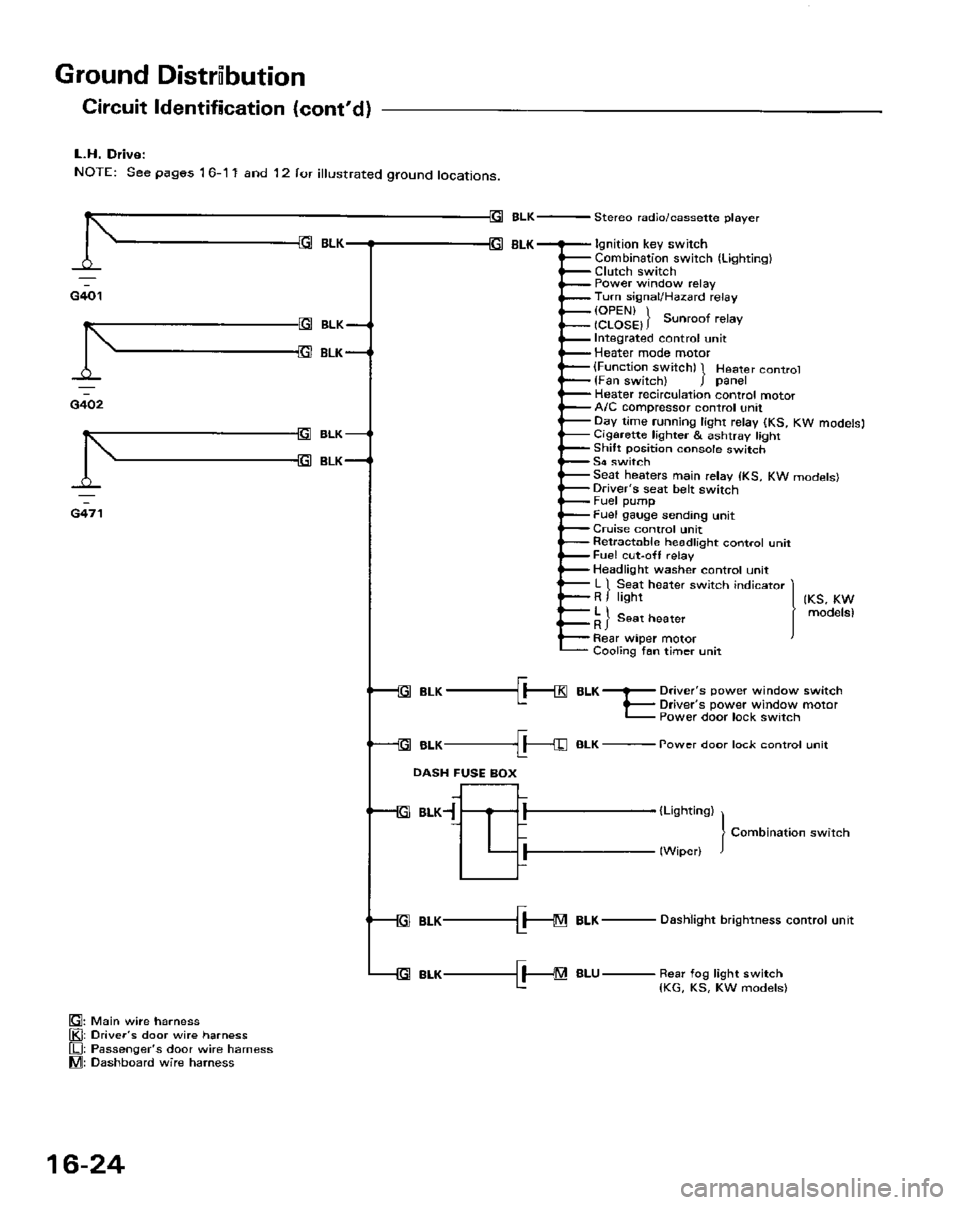 HONDA PRELUDE 1984  Service Repair Manual 