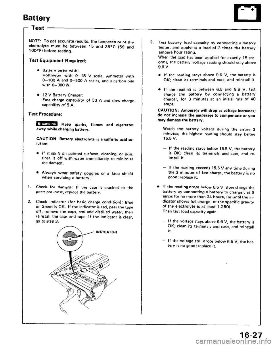 HONDA PRELUDE 1984  Service Repair Manual 