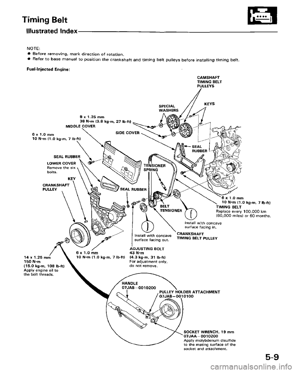 HONDA PRELUDE 1984  Service Repair Manual 