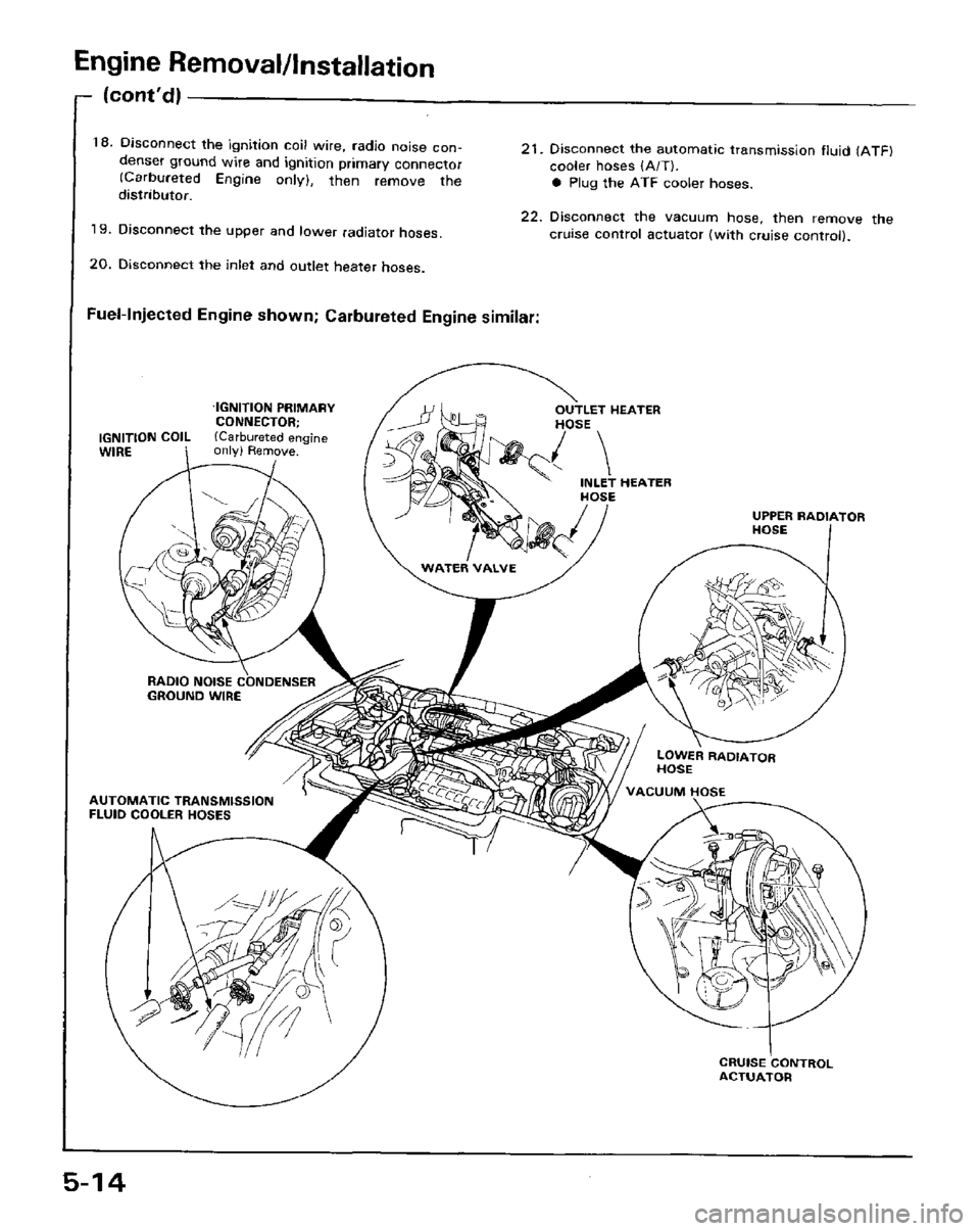 HONDA PRELUDE 1984  Service Repair Manual 
