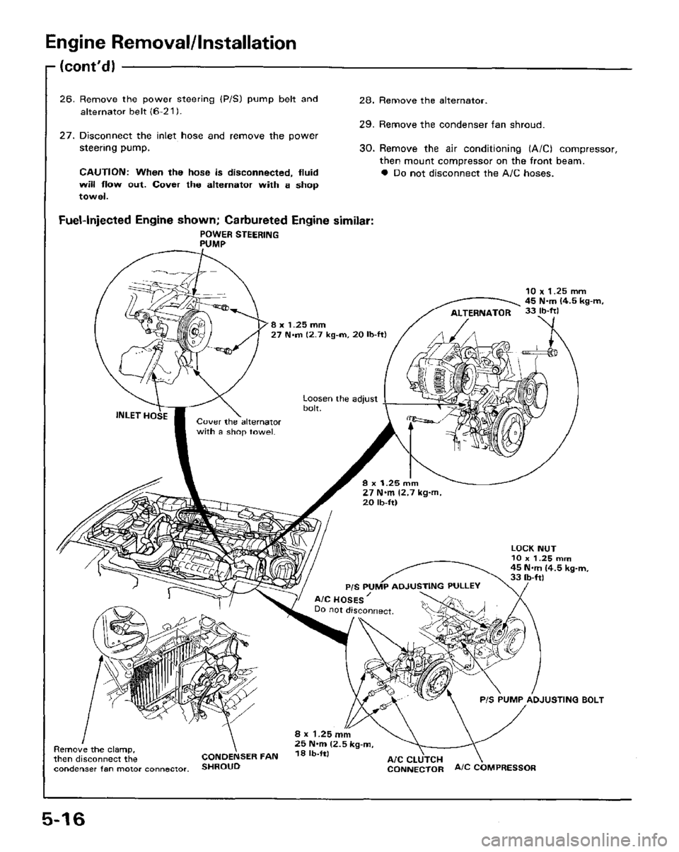HONDA PRELUDE 1984  Service Repair Manual 