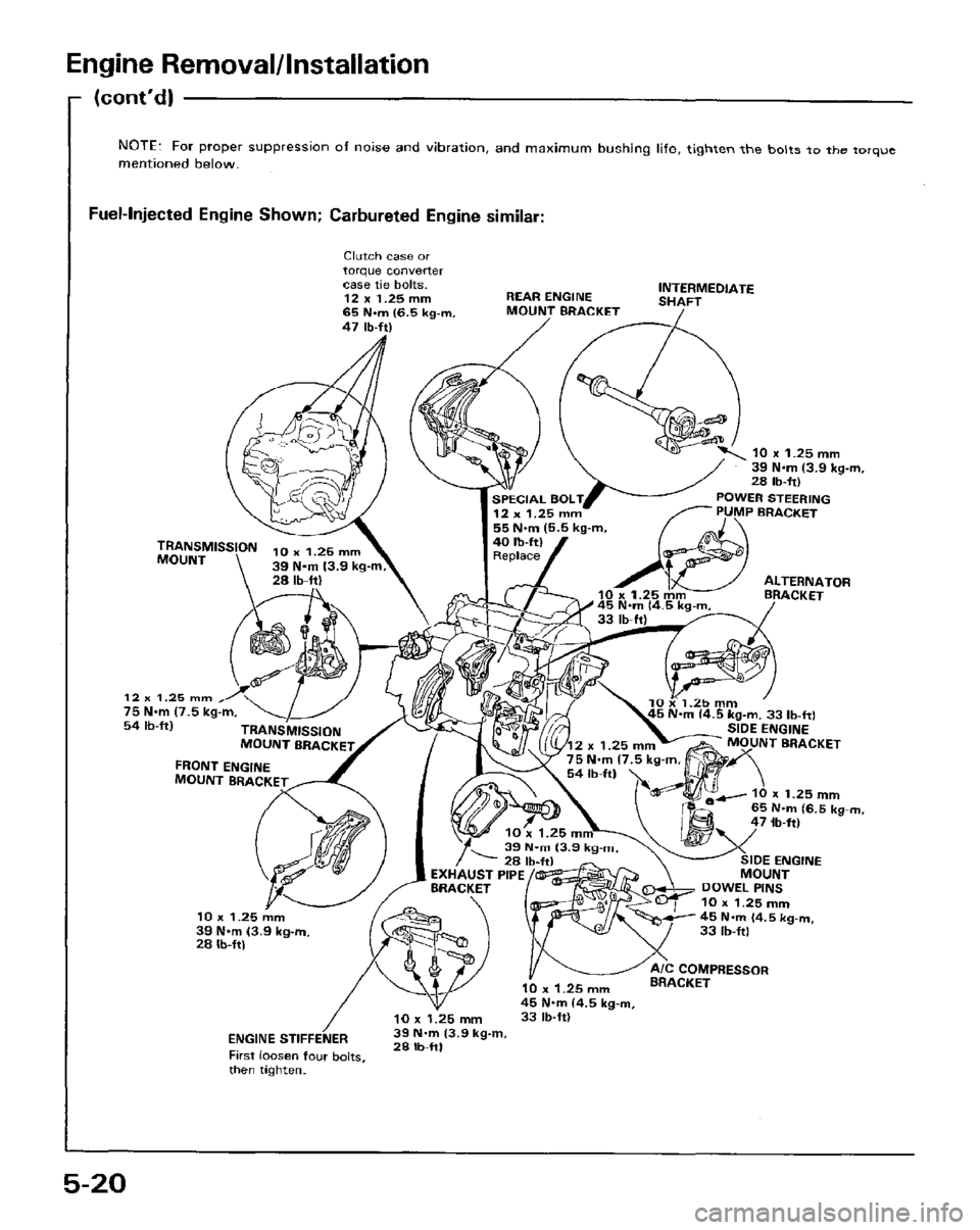 HONDA PRELUDE 1984  Service Repair Manual 