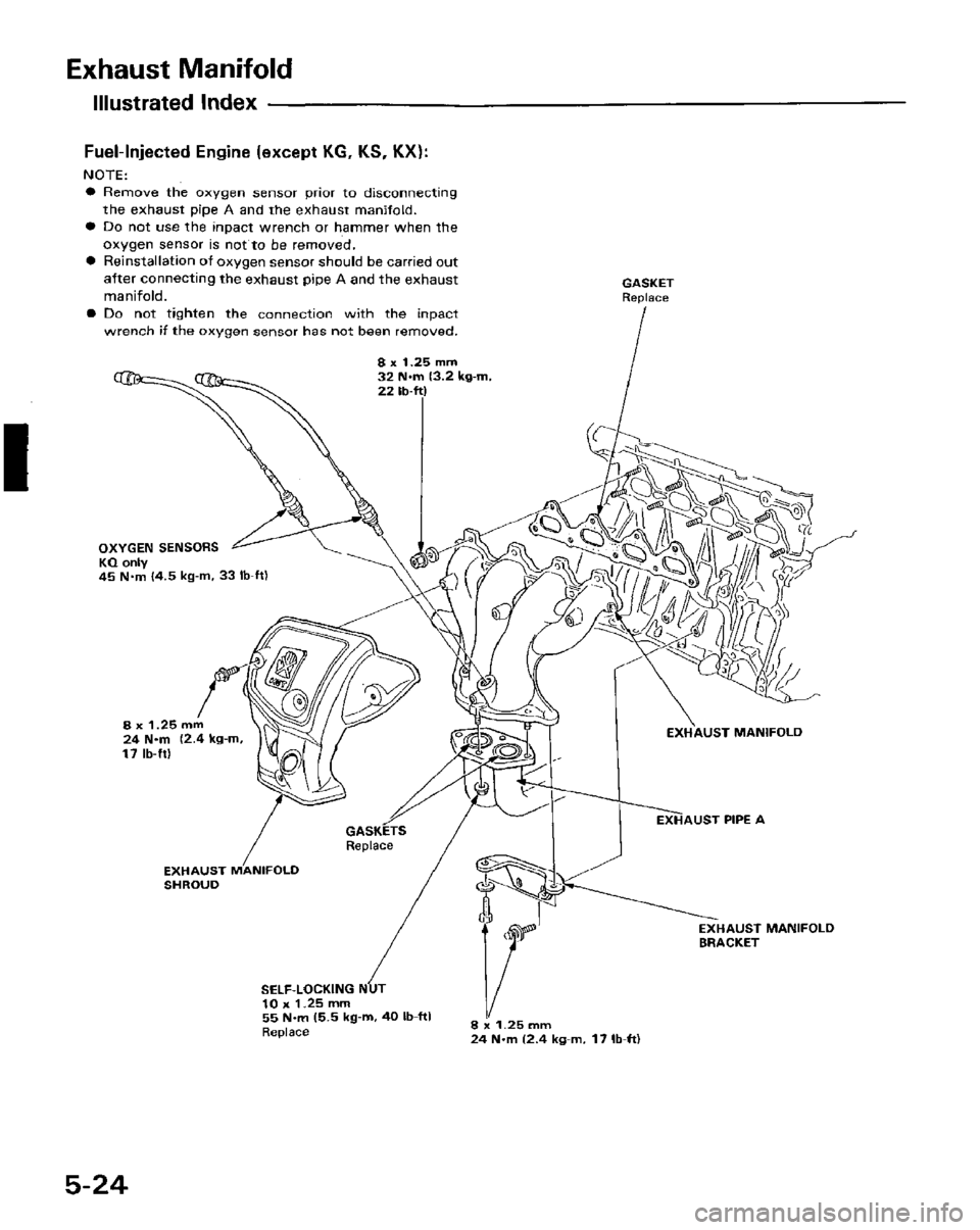HONDA PRELUDE 1984  Service Repair Manual 