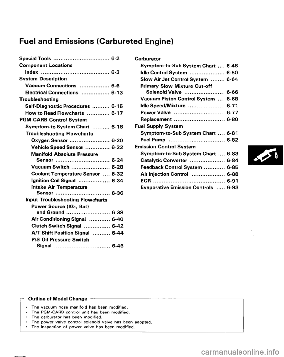 HONDA PRELUDE 1984  Service Repair Manual 