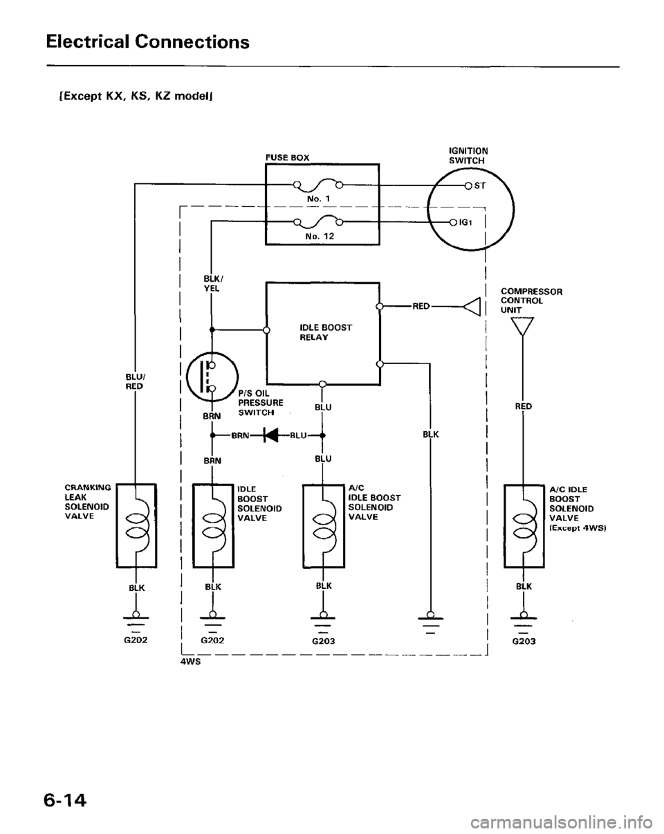 HONDA PRELUDE 1984  Service Repair Manual 