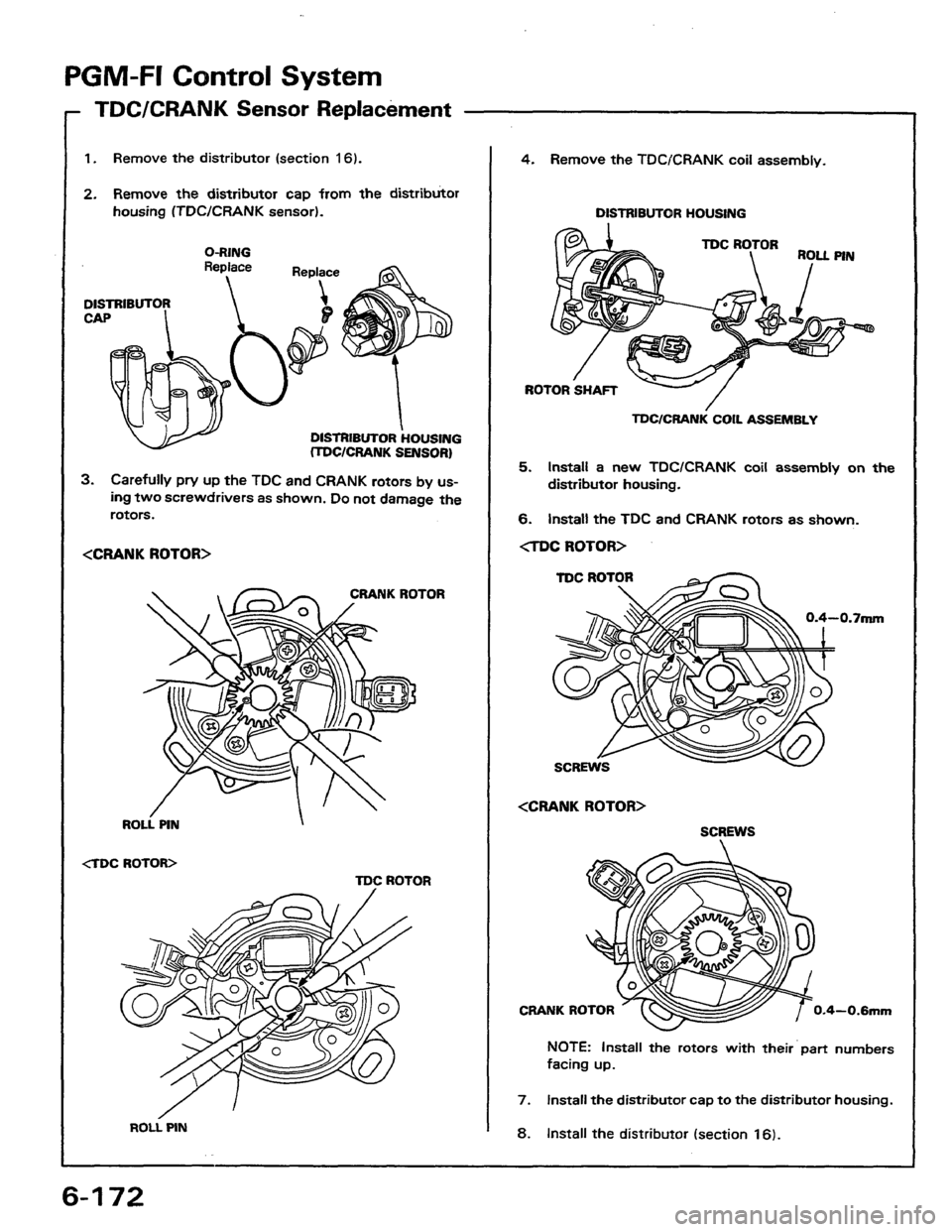 HONDA PRELUDE 1984  Service Repair Manual 