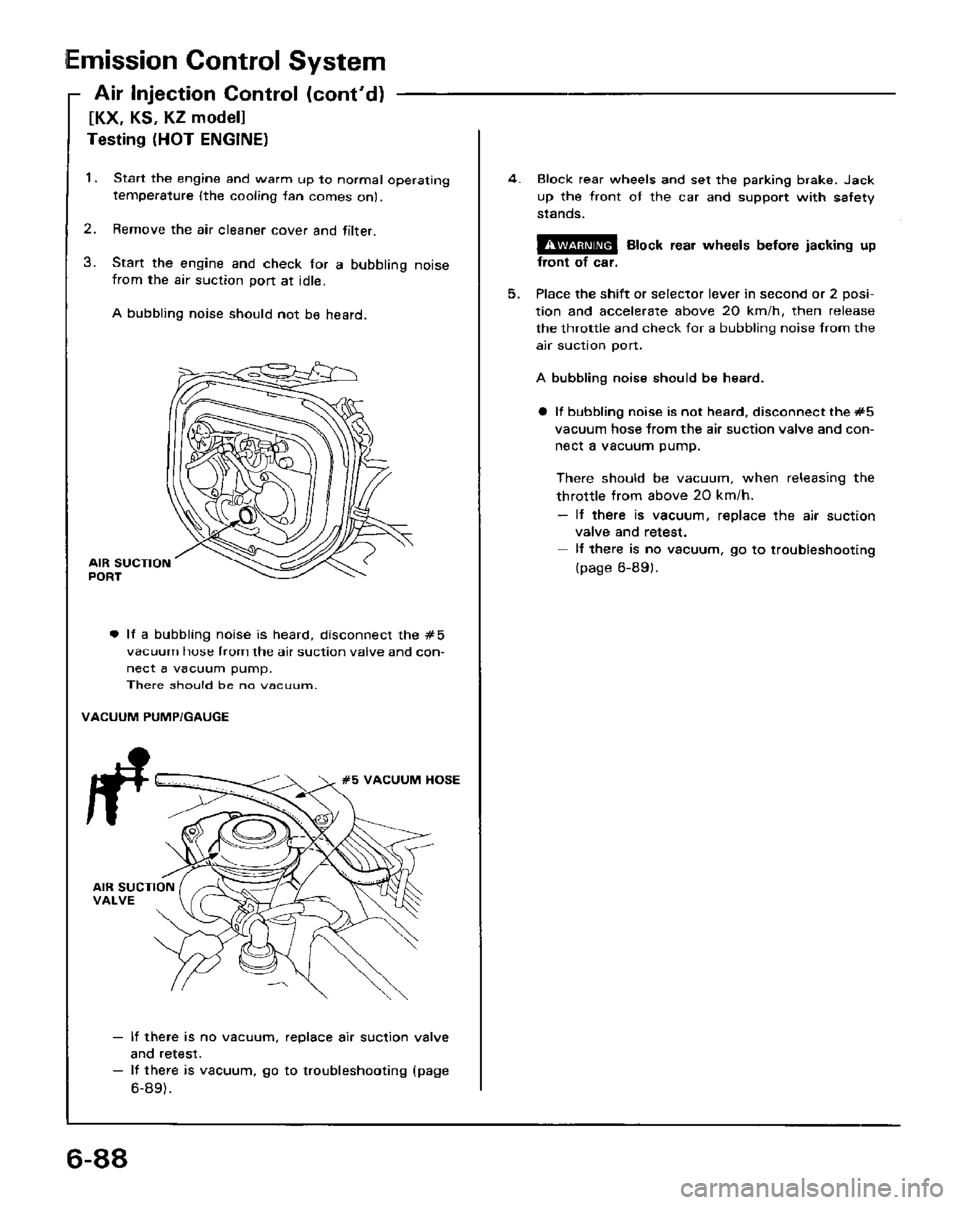 HONDA PRELUDE 1984  Service Repair Manual 