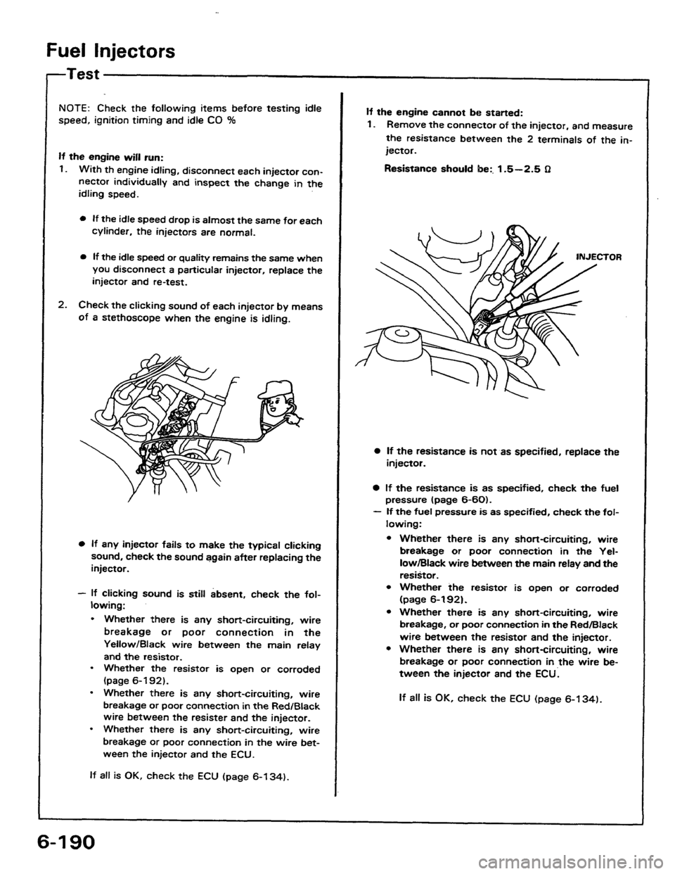 HONDA PRELUDE 1984  Service Repair Manual 
