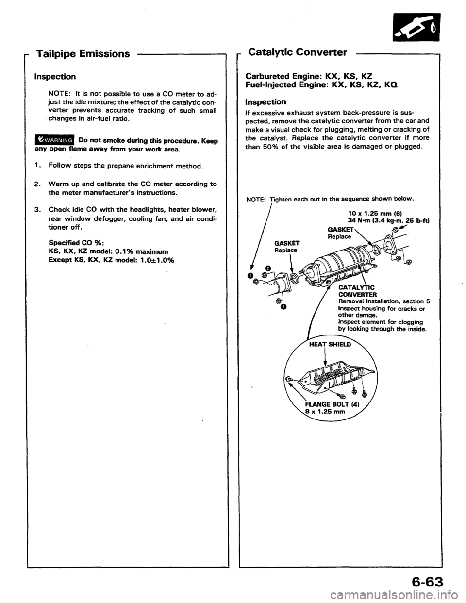 HONDA PRELUDE 1984  Service Repair Manual 