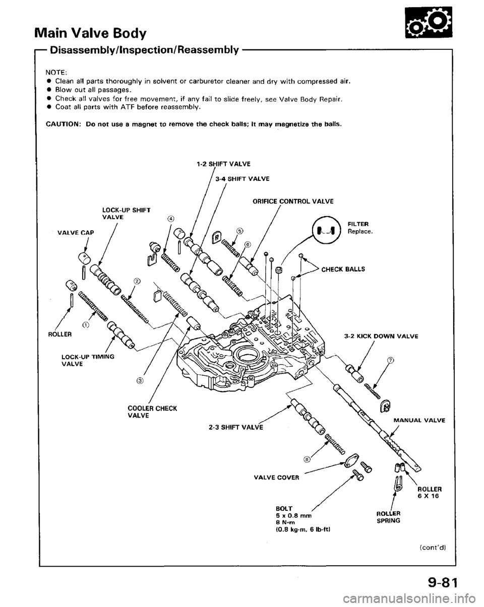 HONDA PRELUDE 1984  Service Repair Manual 