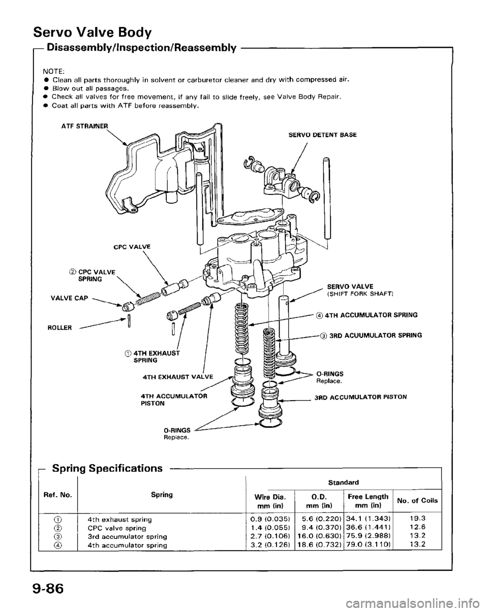 HONDA PRELUDE 1984  Service Repair Manual 