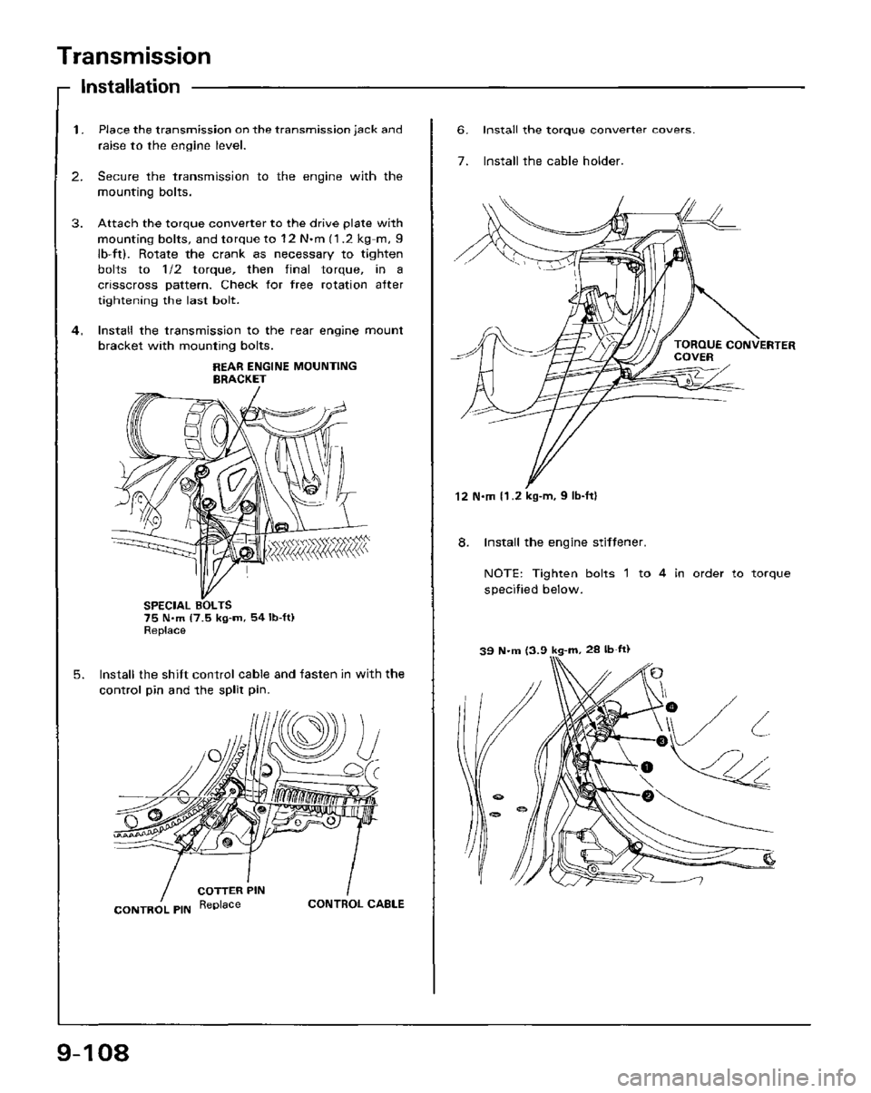 HONDA PRELUDE 1984  Service Repair Manual 