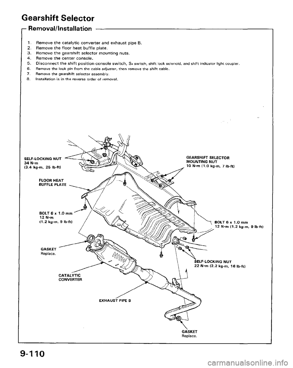 HONDA PRELUDE 1984  Service Repair Manual 