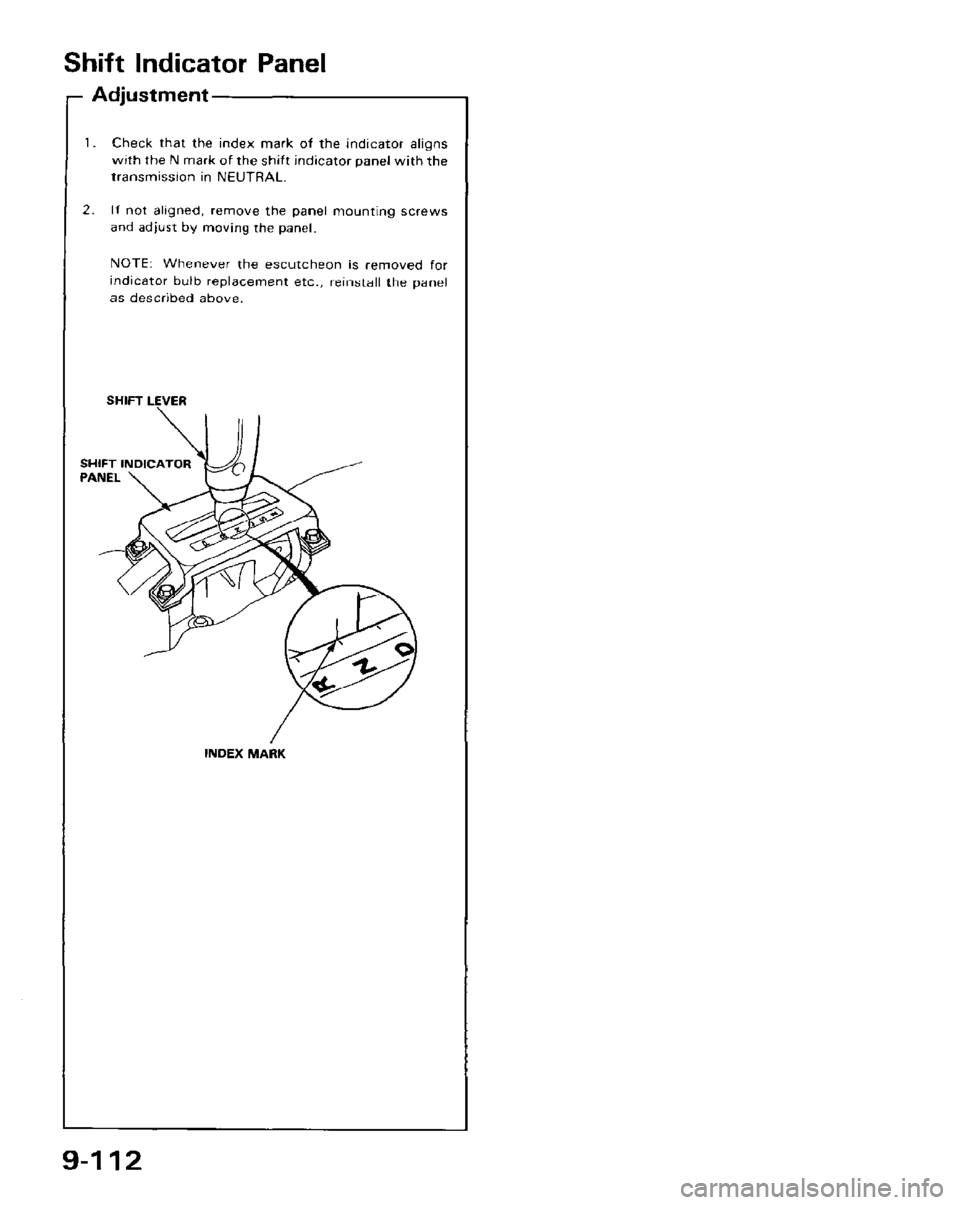 HONDA PRELUDE 1984  Service Repair Manual 