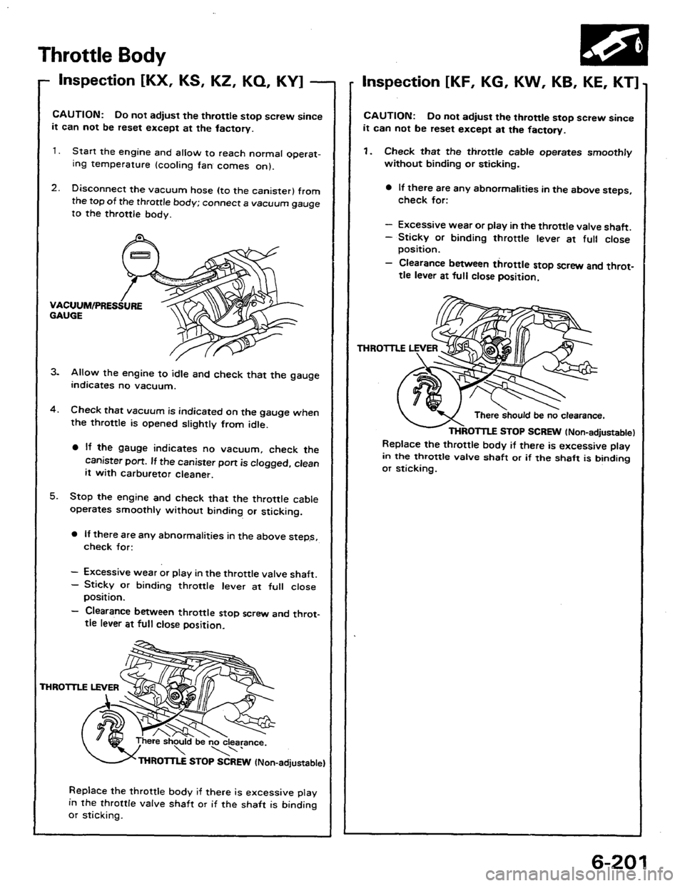 HONDA PRELUDE 1984  Service Repair Manual 