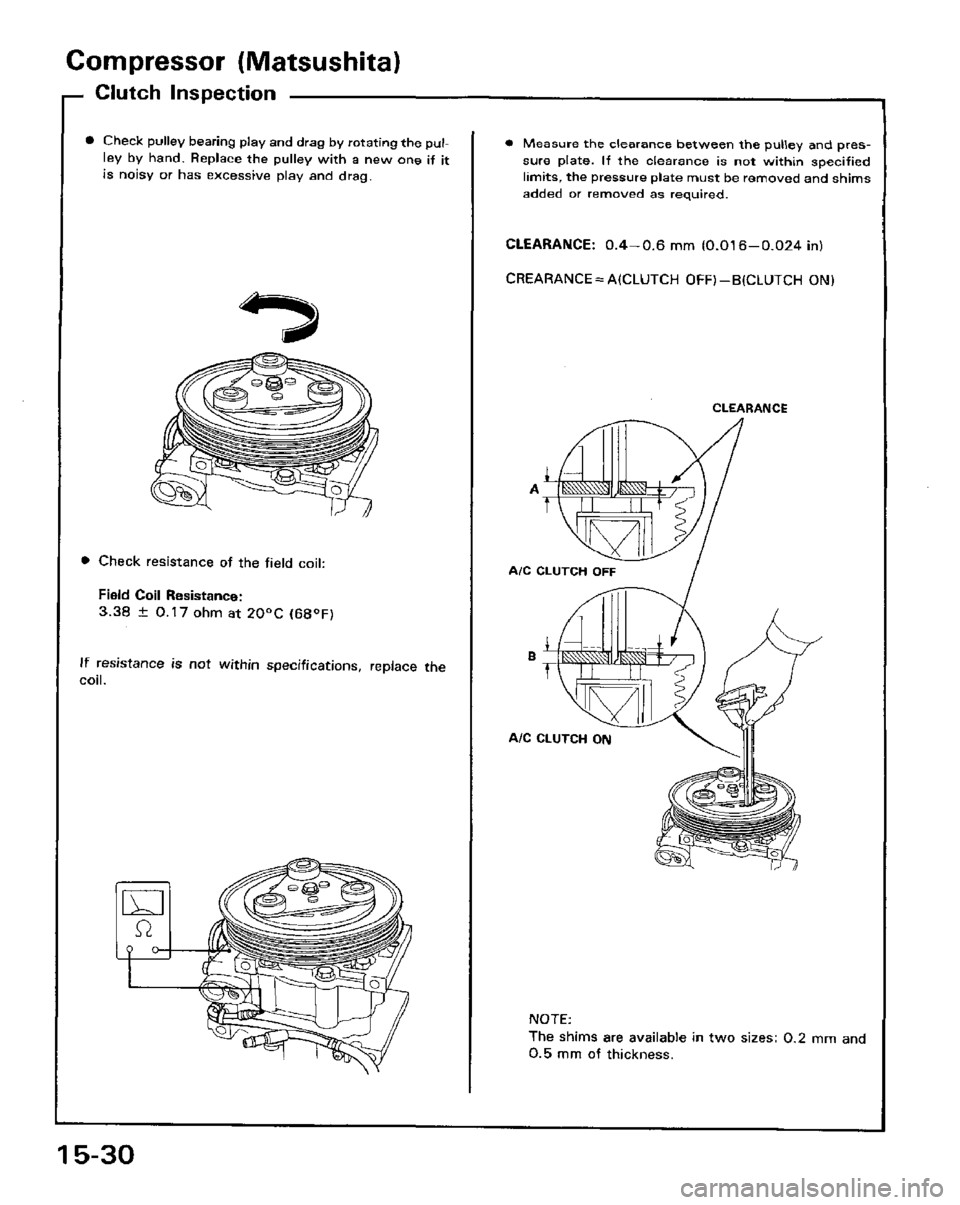 HONDA PRELUDE 1984  Service Repair Manual 