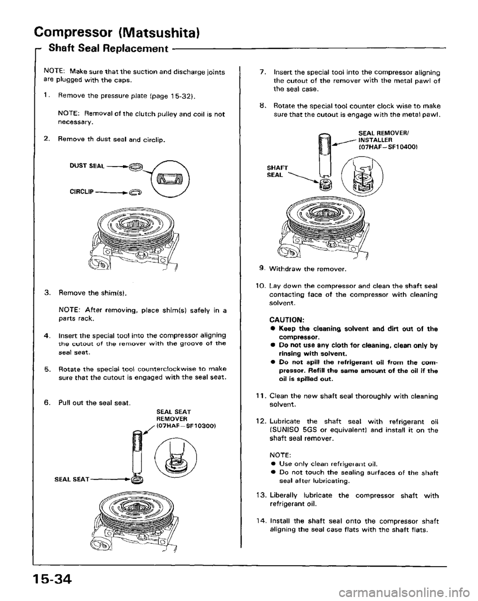 HONDA PRELUDE 1984  Service Repair Manual 
