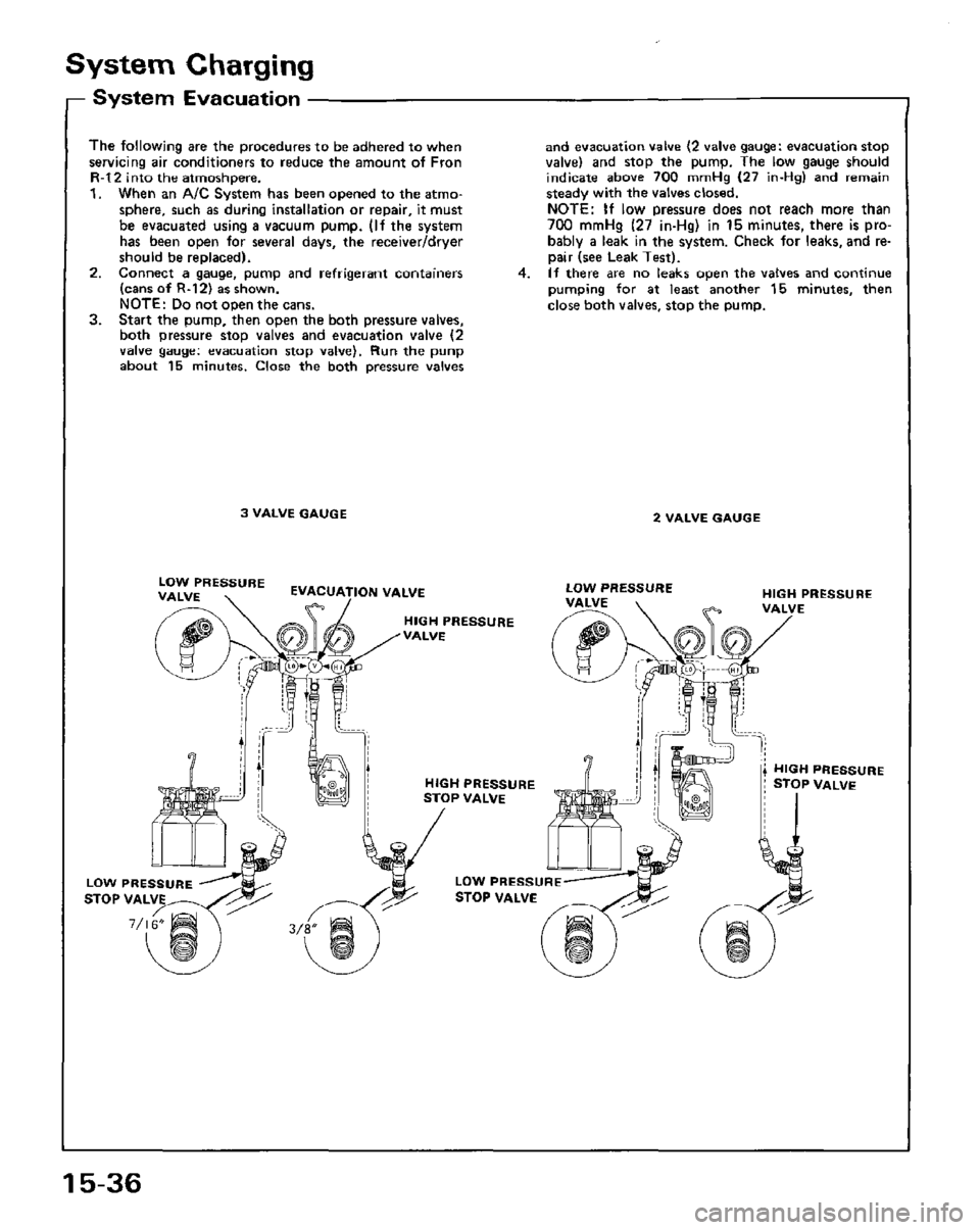 HONDA PRELUDE 1984  Service Repair Manual 
