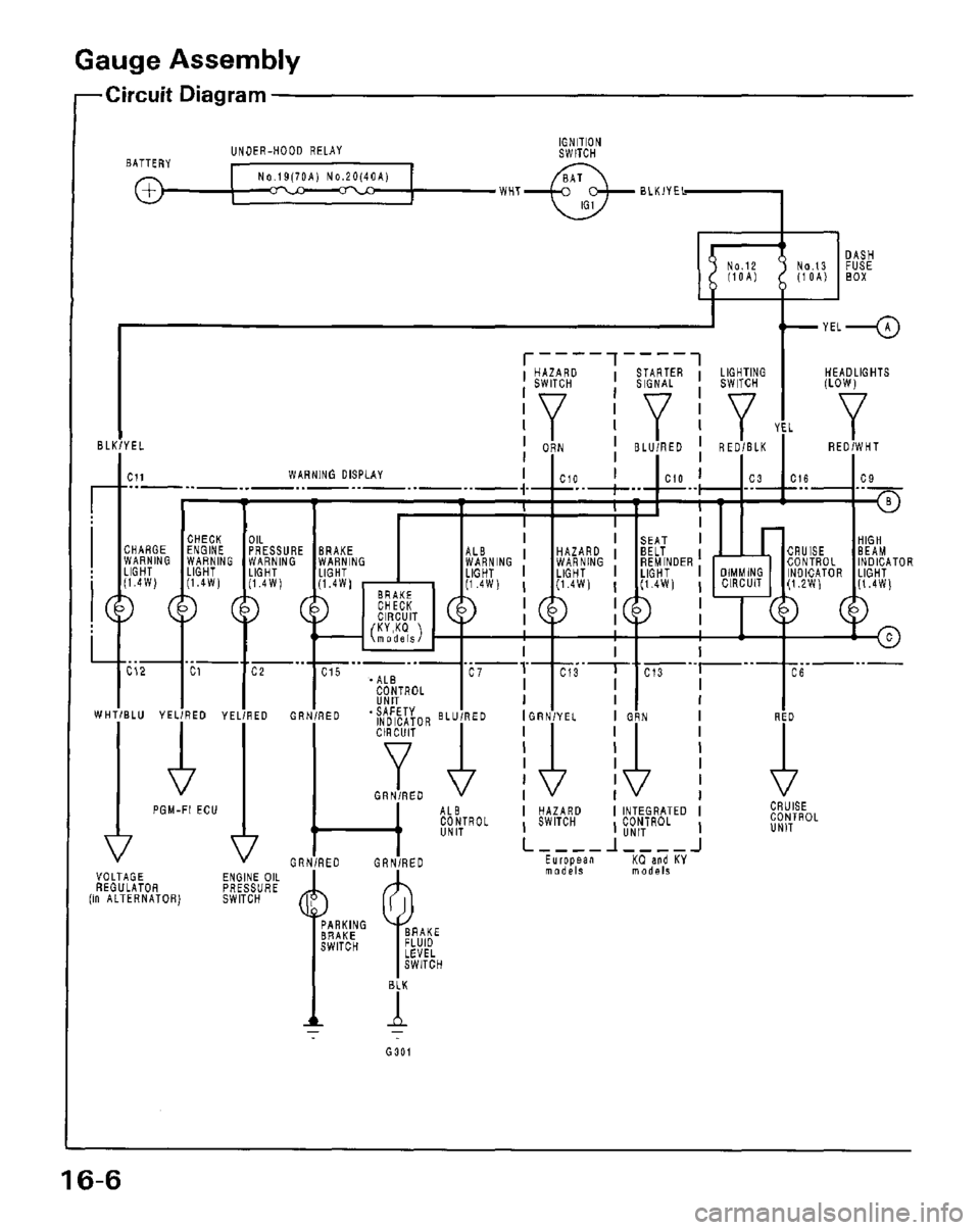 HONDA PRELUDE 1984  Service Repair Manual 