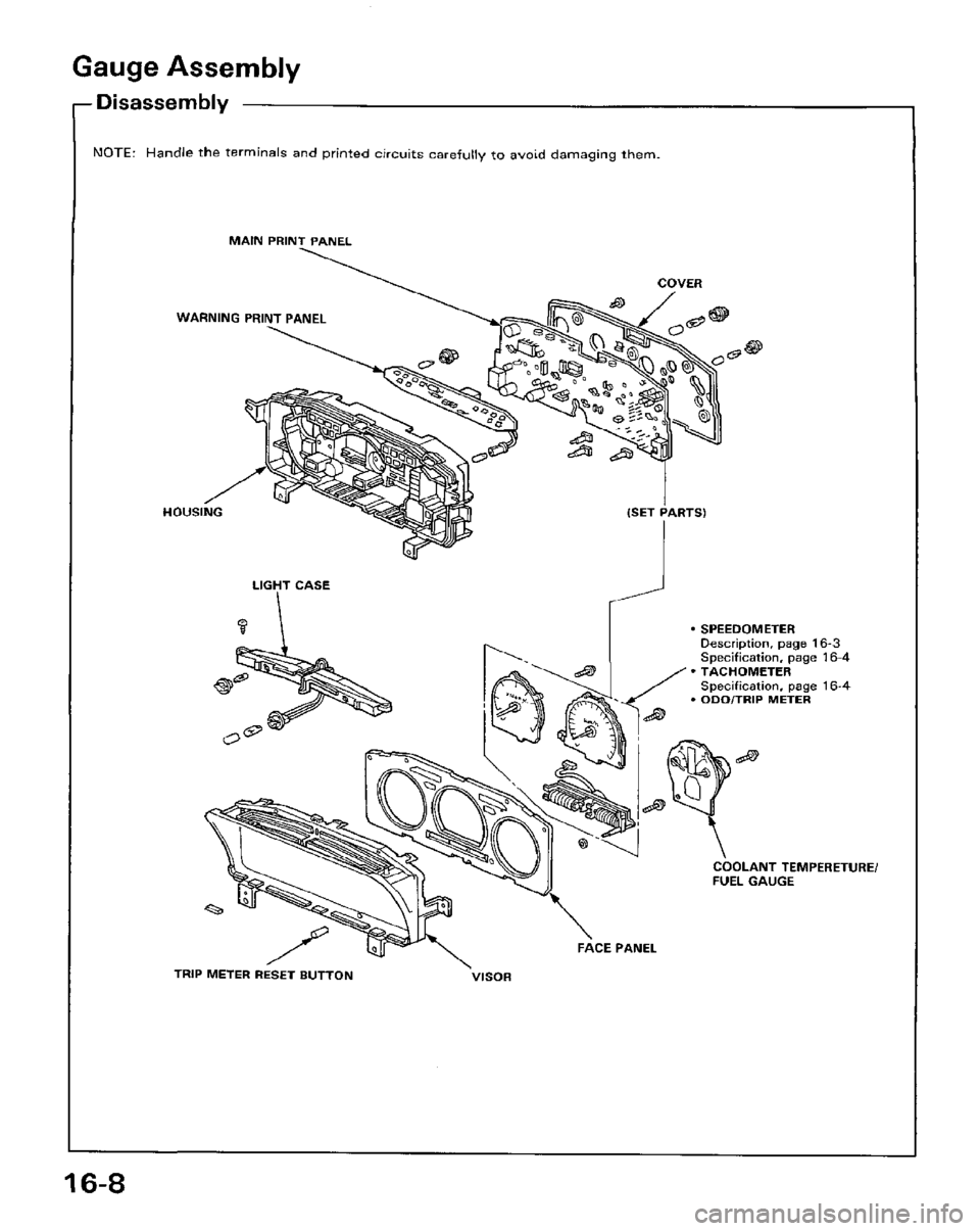 HONDA PRELUDE 1984  Service Repair Manual 